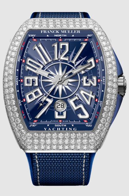 Buy Franck Muller Vanguard Yachting Replica Watch for sale Cheap Price V 41 SC DT YACHTING D AC-BL